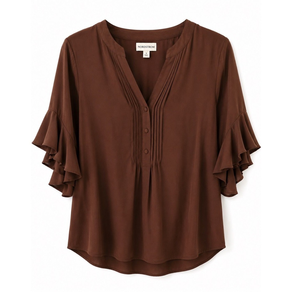 #5 NORDSTROM rack brown -NWT size Small